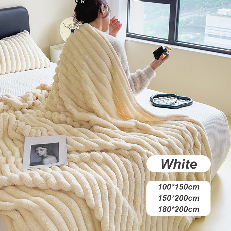 🛏️ 60% DE RÉDUCTION ! ❄️ Jeté Super Doux Luxueux - Chaleur Légère et Confort Ultime pour Canapé ou Lit, Lavable en Machine 🏠📦