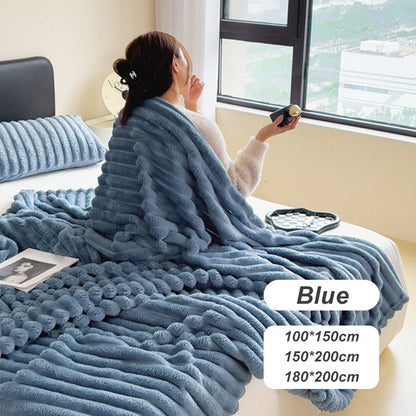 🛏️ 60% DE RÉDUCTION ! ❄️ Jeté Super Doux Luxueux - Chaleur Légère et Confort Ultime pour Canapé ou Lit, Lavable en Machine 🏠📦