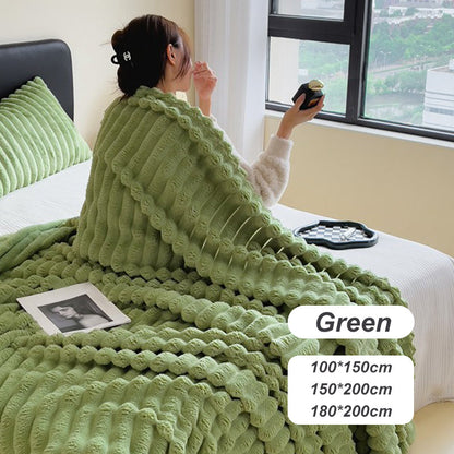 🛏️ 60% DE RÉDUCTION ! ❄️ Jeté Super Doux Luxueux - Chaleur Légère et Confort Ultime pour Canapé ou Lit, Lavable en Machine 🏠📦