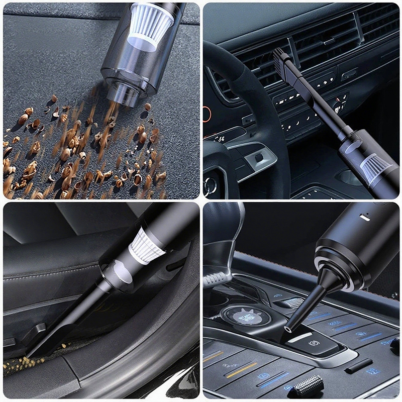✨ 50 % DE RÉDUCTION MAINTENANT ! ✨Aspirateur Voiture Puissant - Fonction Souffleur-  - Multiusage