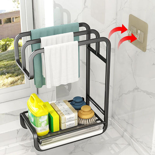 🏆Organisateur de chiffons et étendoir de cuisine✨👍