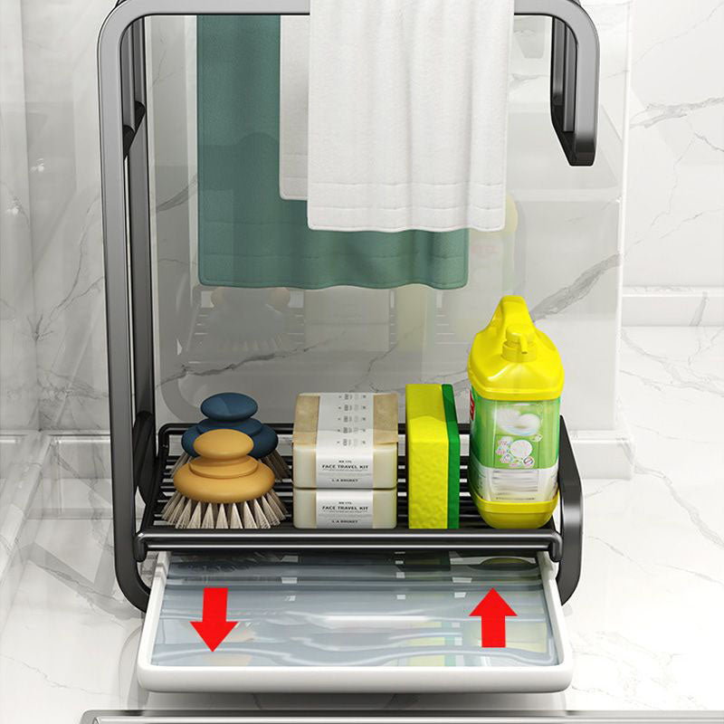 🏆Organisateur de chiffons et étendoir de cuisine✨👍