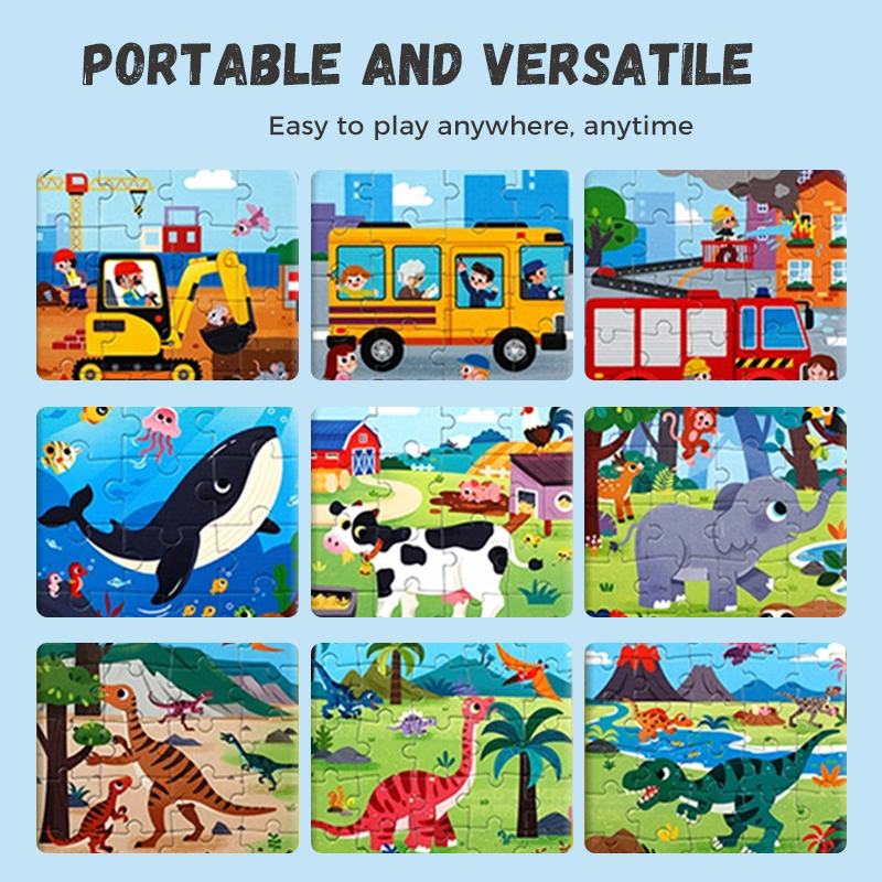 Puzzles magnétiques pour enfants