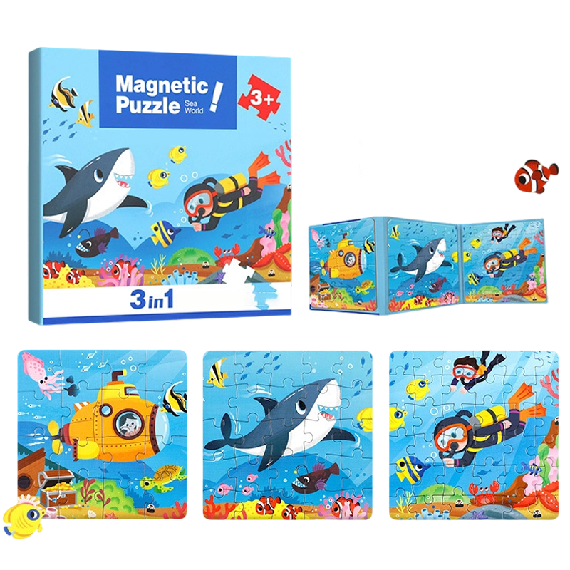 Puzzles magnétiques pour enfants