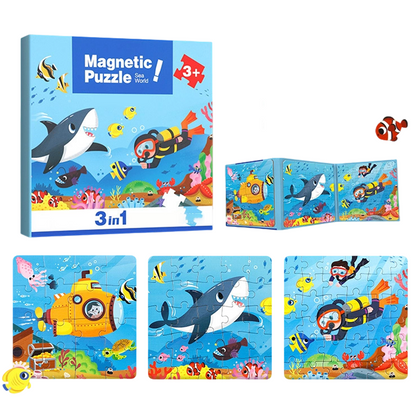 Puzzles magnétiques pour enfants