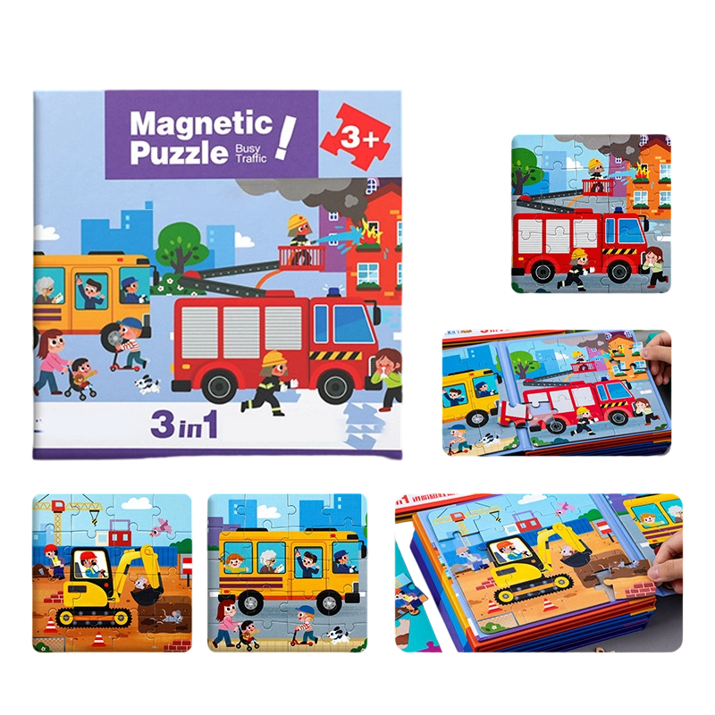 Puzzles magnétiques pour enfants