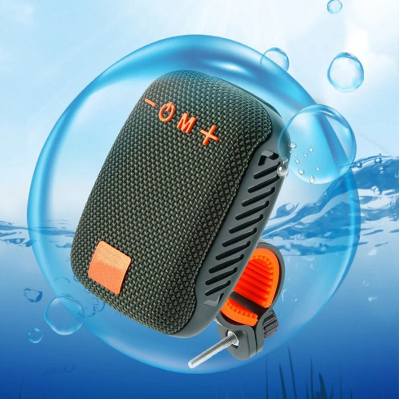 🔈🔈60 % DE RÉDUCTION🚲Enceinte Bluetooth sport pour vélo – Étanche IPX5, TWS et compatible carte microSD 🚴‍♂️🔊