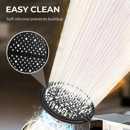 🚿 50% DE RÉDUCTION ! ✨ Pommeau de Douche Haute Pression - 3 Modes de Pluie, Économie d'Eau et Installation Facile 💧📦
