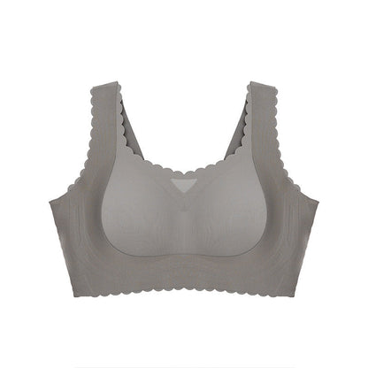 Soutien-gorge confortable sans couture pour femmes avec taille plus