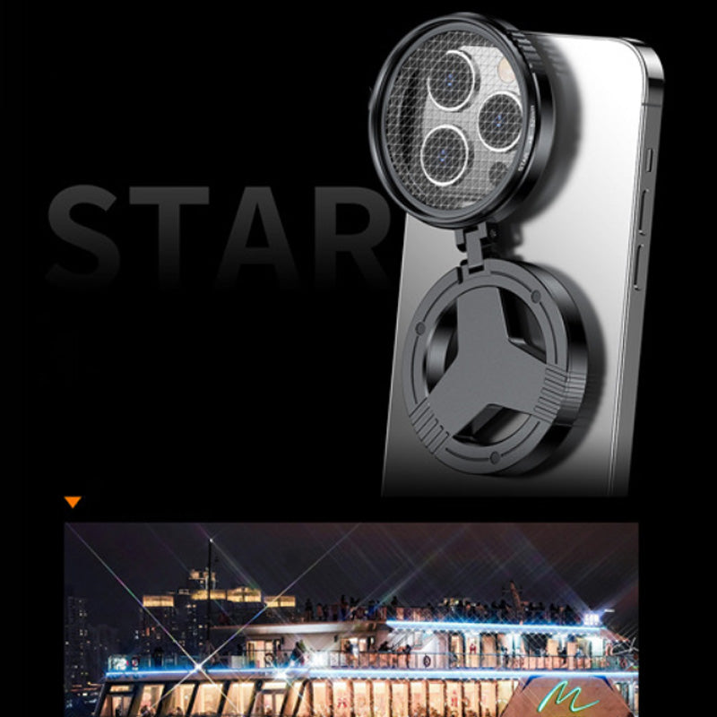 📸Objectif magnétique 2-en-1 avec filtre CPL & filtre étoile