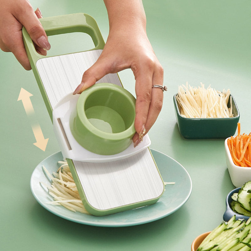 📢📢50 % de réduction！！！📍Hachoir de cuisine multifonctionnel 7 en 1 en acier inoxydable avec protège-mains