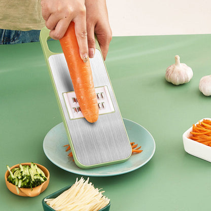 📢📢50 % de réduction！！！📍Hachoir de cuisine multifonctionnel 7 en 1 en acier inoxydable avec protège-mains