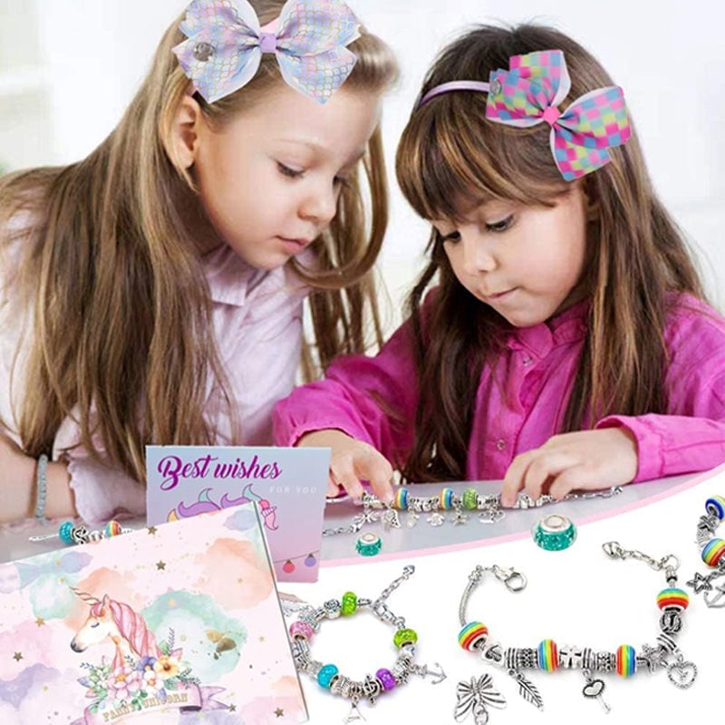 🎄 Vente de Noël anticipée -50% 🎁 Kit de fabrication de bracelets charmants