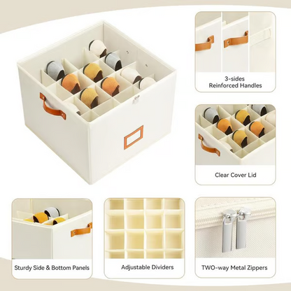 ⏳50% off💥Organisateur de chaussures en tissu, boîte de rangement📢📢5 dernières heures : Grande vente⏰⏰
