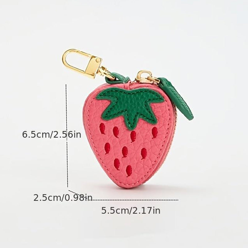 Mini porte-monnaie mignon en forme de fruit🍓🍋🍎🍒🍊🍐🫐🍑