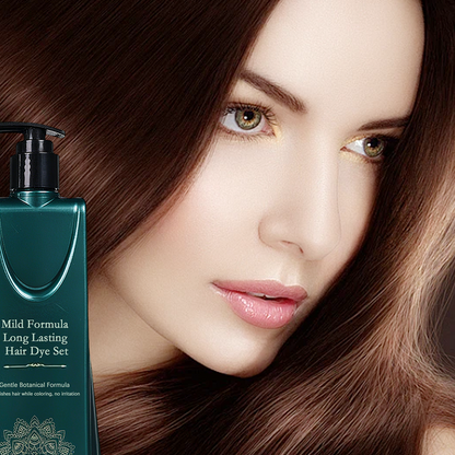 ⏳Offre à durée limitée⏰Kit de coloration capillaire longue durée à formule douce🧴