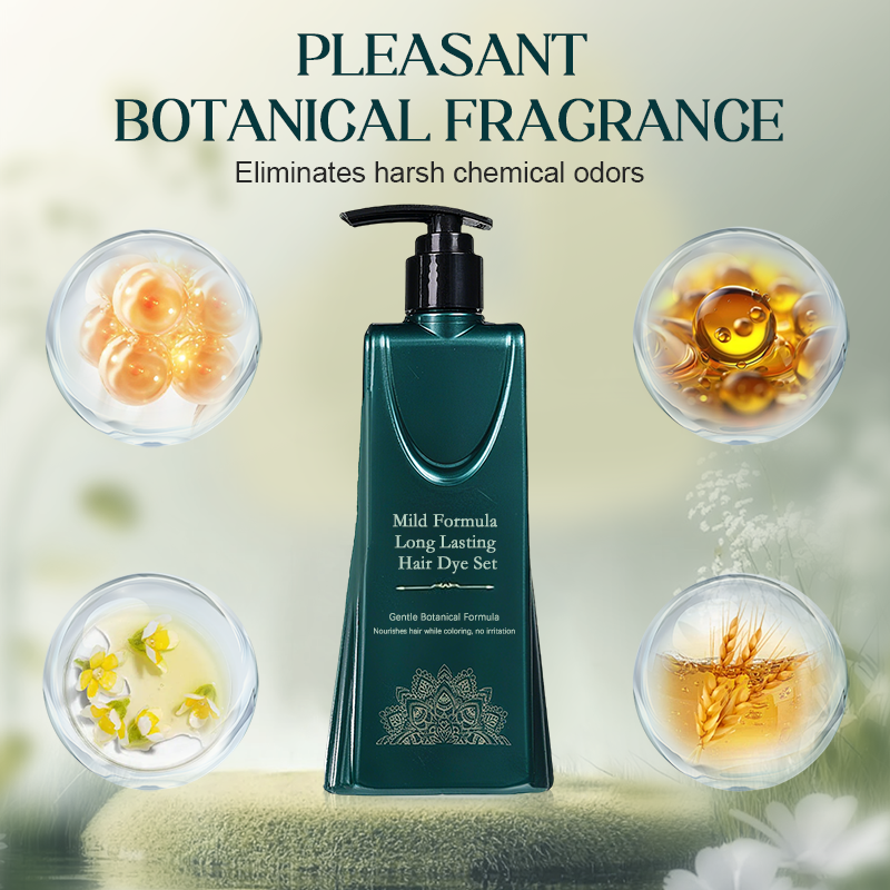 ⏳Offre à durée limitée⏰Kit de coloration capillaire longue durée à formule douce🧴