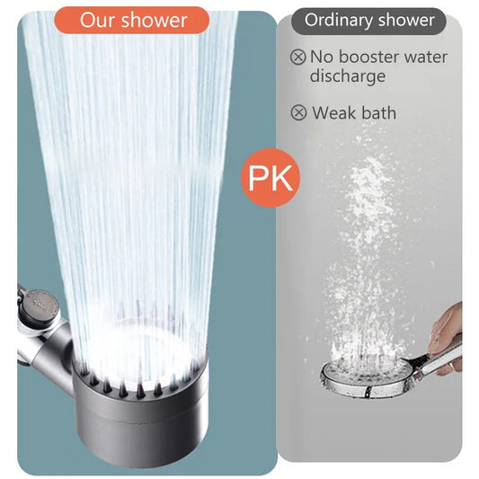 🚿 Ensemble de Pommeau de Douche Multifonction Haute Pression | Achetez 2 - Obtenez 1 Gratuit 🚀