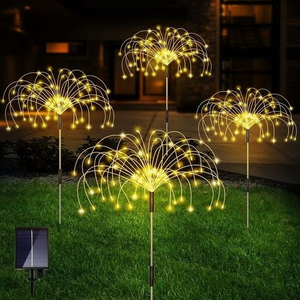 Lampe solaire étanche pour le jardin