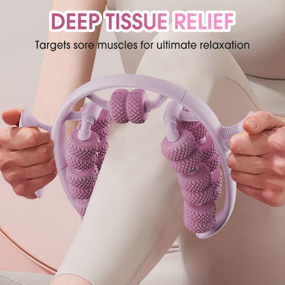🔥 Rouleau Massant pour Jambes - Soulagement Musculaire Ultime ! 💆‍♀️✨