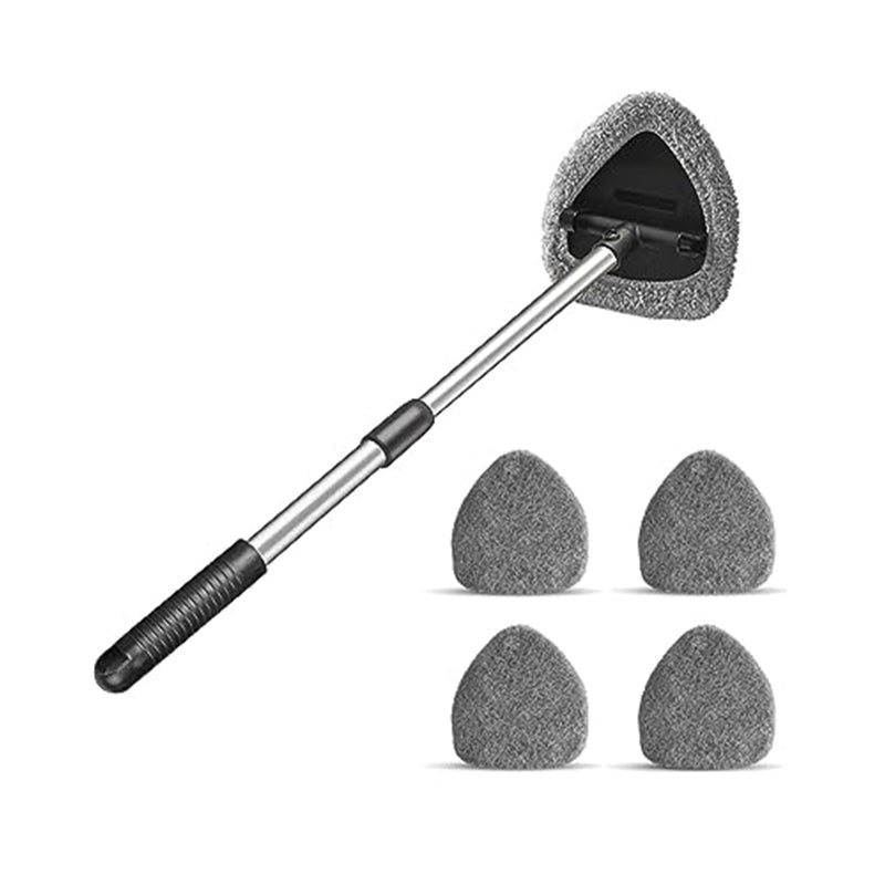 Kit d’Outil de Nettoyage pour Pare-Brise de Voiture – Extensible & Rotatif à 180°