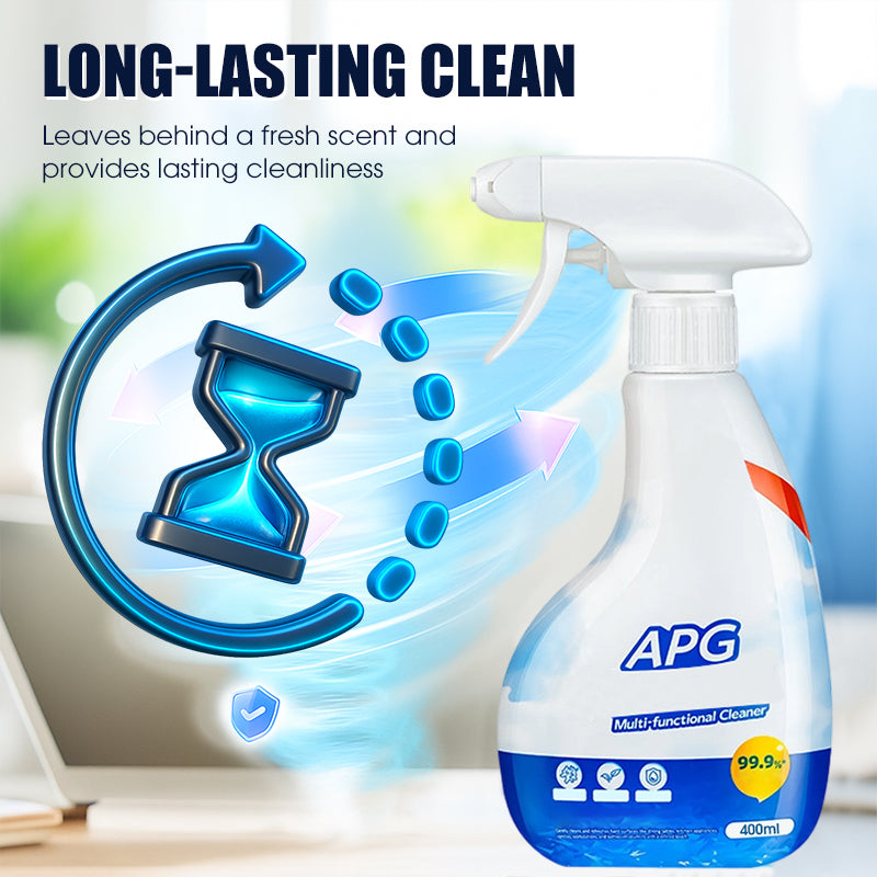 🧼 ACHETEZ 2 - RECEVEZ 1 GRATUIT ! ✨ Spray Nettoyant Tout-en-Un - Élimine les Taches de Graisse et de Moisissure sans Frotter, Sans Rinçage 🏠📦