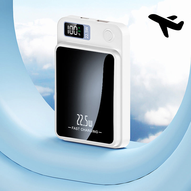 📢50% de réduction！！！📍Batterie Externe Ultra-Fine 22,5 W à Charge Rapide 20000 mAh