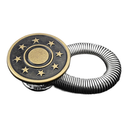 🔝 Bouton d'extension de taille à ressort métallique pour jeans 🔩👖