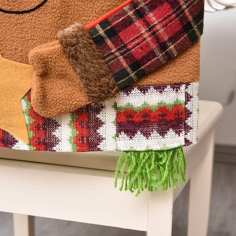 Housse de chaise sur le thème de Noël