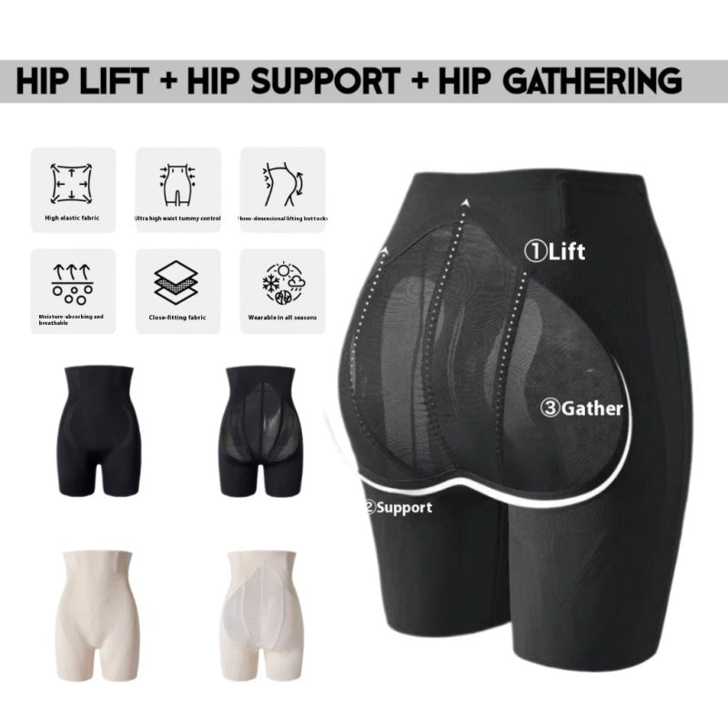 Short sculptant taille haute rehaussant les fesses