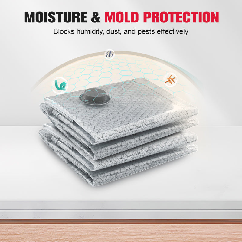 🔥 OFFRE DU DERNIER JOUR – 50 % DE RÉDUCTION 🔥Sacs de rangement sous vide pour les voyages et kit de pompe portable