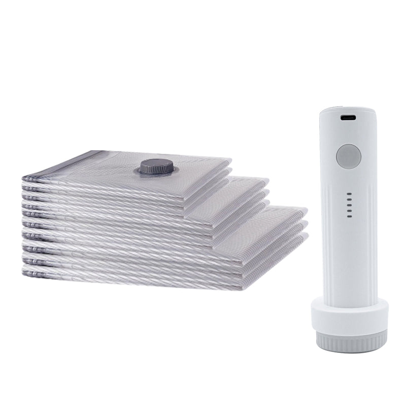 🔥 OFFRE DU DERNIER JOUR – 50 % DE RÉDUCTION 🔥Sacs de rangement sous vide pour les voyages et kit de pompe portable