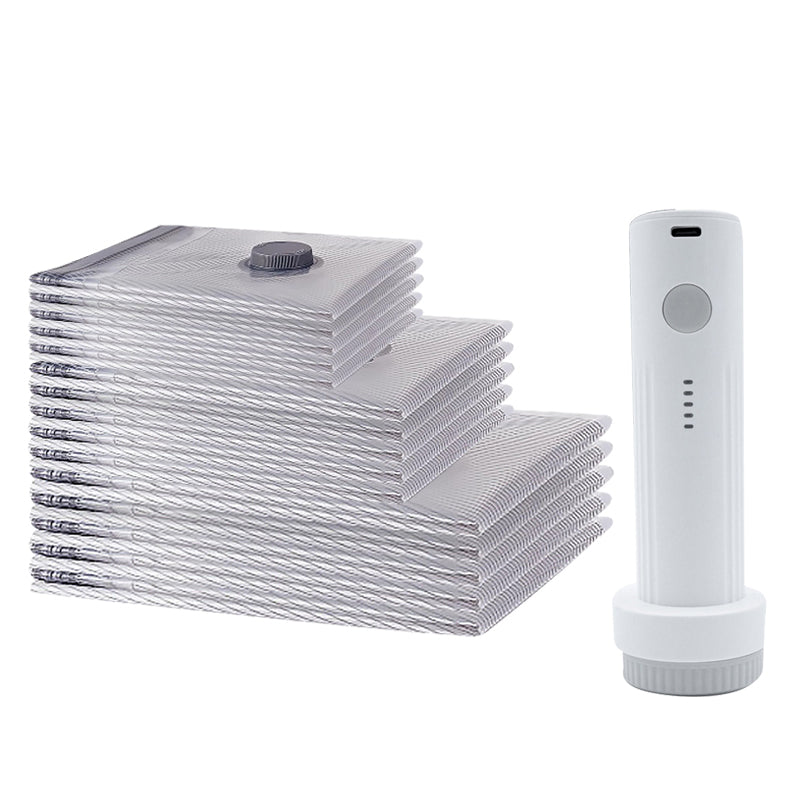 🔥 OFFRE DU DERNIER JOUR – 50 % DE RÉDUCTION 🔥Sacs de rangement sous vide pour les voyages et kit de pompe portable