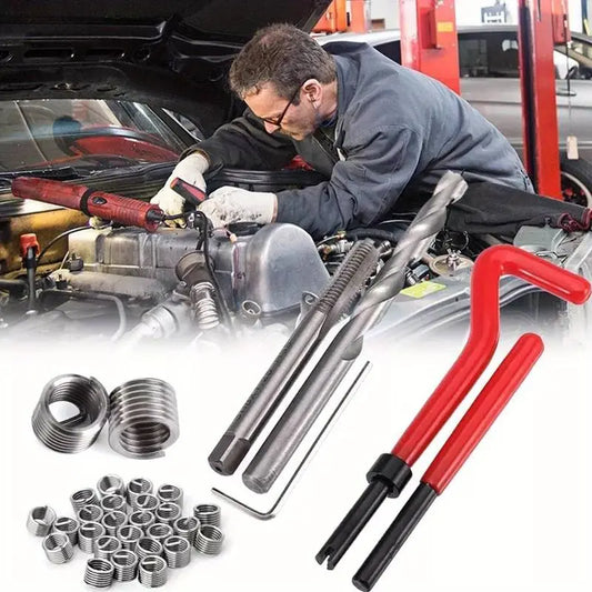 Kit de Réparation de Filets avec Forets en Acier Rapide (HSS)