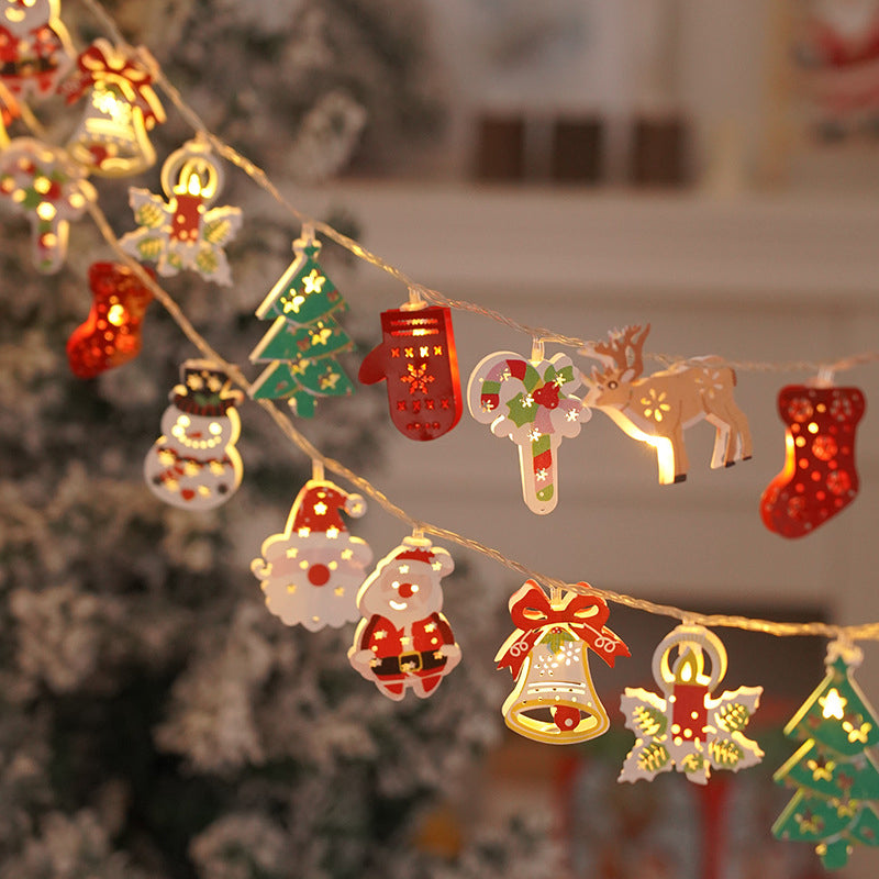 🎅Soldes de Noël : 50 % de réduction sur les guirlandes lumineuses LED Père Noël