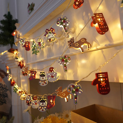 🎅Soldes de Noël : 50 % de réduction sur les guirlandes lumineuses LED Père Noël