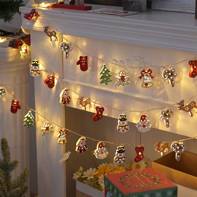 🎅Soldes de Noël : 50 % de réduction sur les guirlandes lumineuses LED Père Noël