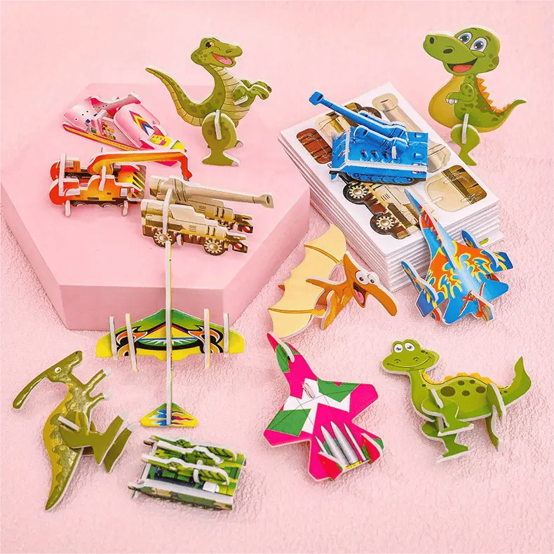 📢📢60% DE RÉDUCTION !!! ✨Puzzle 3D éducatif de dessins animés