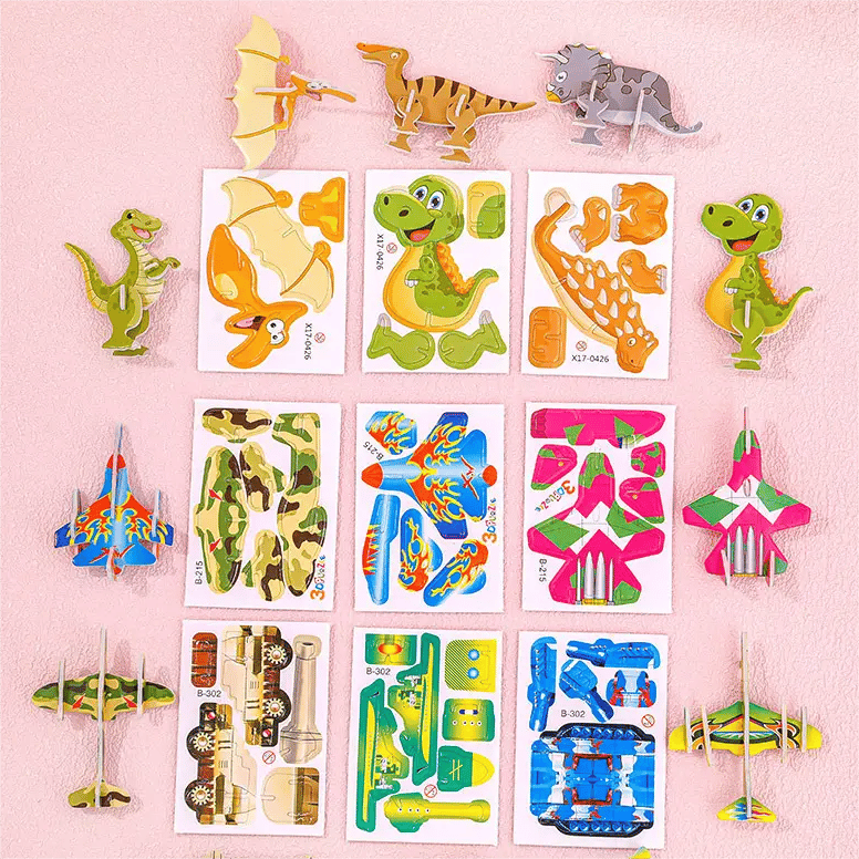 📢📢60% DE RÉDUCTION !!! ✨Puzzle 3D éducatif de dessins animés