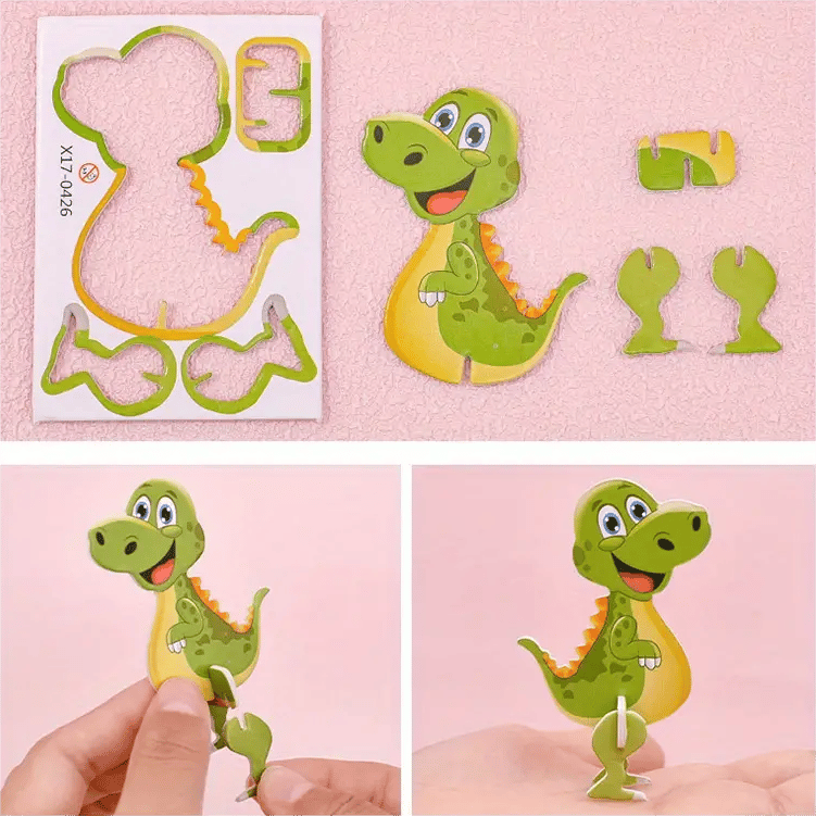 📢📢60% DE RÉDUCTION !!! ✨Puzzle 3D éducatif de dessins animés