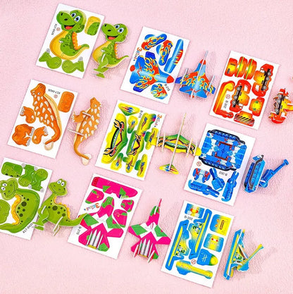 📢📢60% DE RÉDUCTION !!! ✨Puzzle 3D éducatif de dessins animés