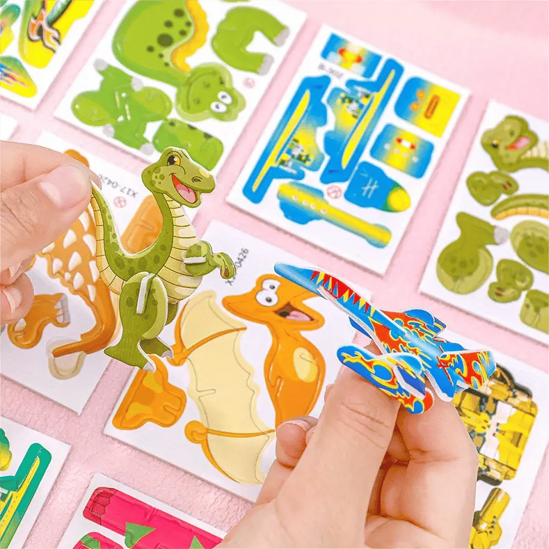 📢📢60% DE RÉDUCTION !!! ✨Puzzle 3D éducatif de dessins animés
