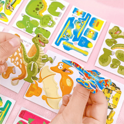 📢📢60% DE RÉDUCTION !!! ✨Puzzle 3D éducatif de dessins animés