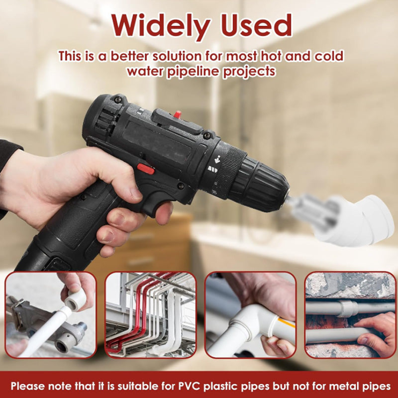 🔥Vente exceptionnelle 2025💥Outils de filetage interne et externe pour tuyaux en PVC