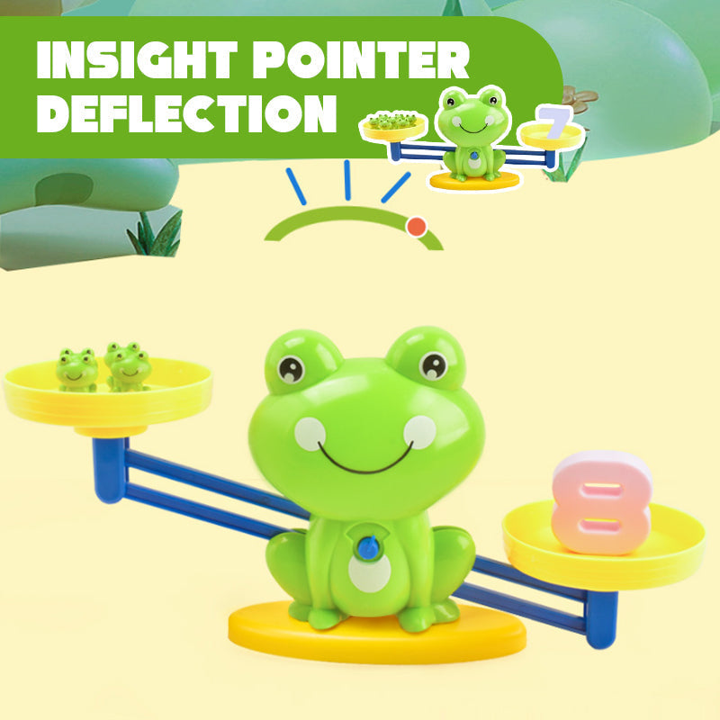 Frog Balance Scale Educational Math Toy for Kids