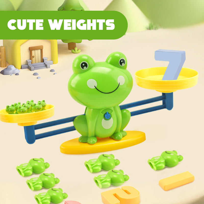 Frog Balance Scale Educational Math Toy for Kids