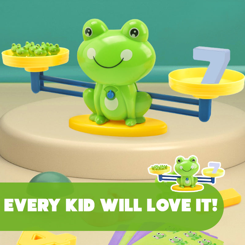 Frog Balance Scale Educational Math Toy for Kids