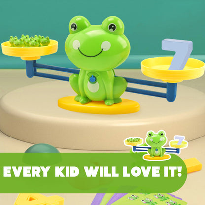 Frog Balance Scale Educational Math Toy for Kids