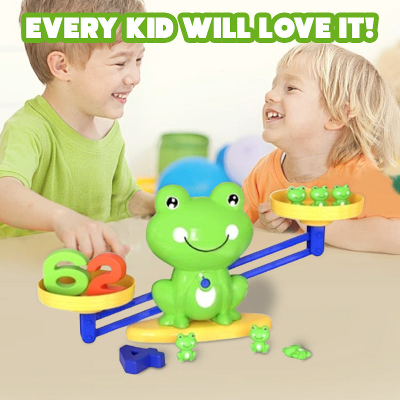 Frog Balance Scale Educational Math Toy for Kids