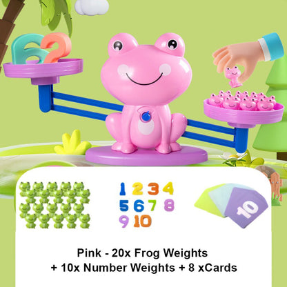 Frog Balance Scale Educational Math Toy for Kids